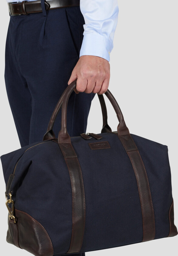 Howard Steven Canvas Weekendbag - Navy - ONE SIZE
