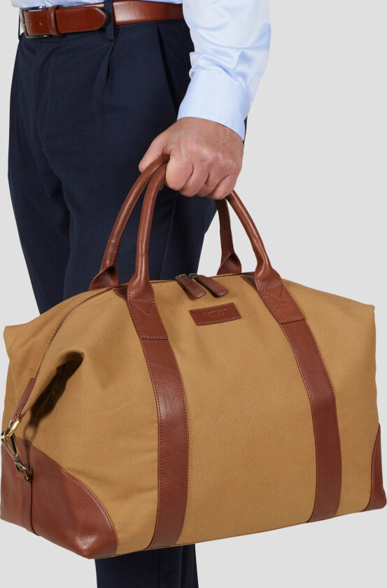 Howard Steven Canvas Weekendbag - Brown - ONE SIZE