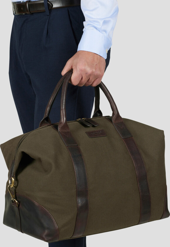 Howard Steven Canvas Weekendbag - Khaki green - ONE SIZE