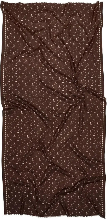Bilde av Tulipa Long Cotta Scarf - Brown - ONE SIZE