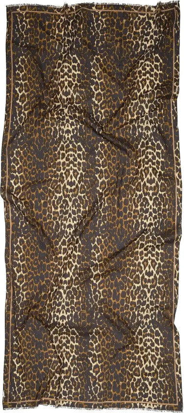 Leopa Long Cotta Scarf - Multi/patterned - ONE SIZE