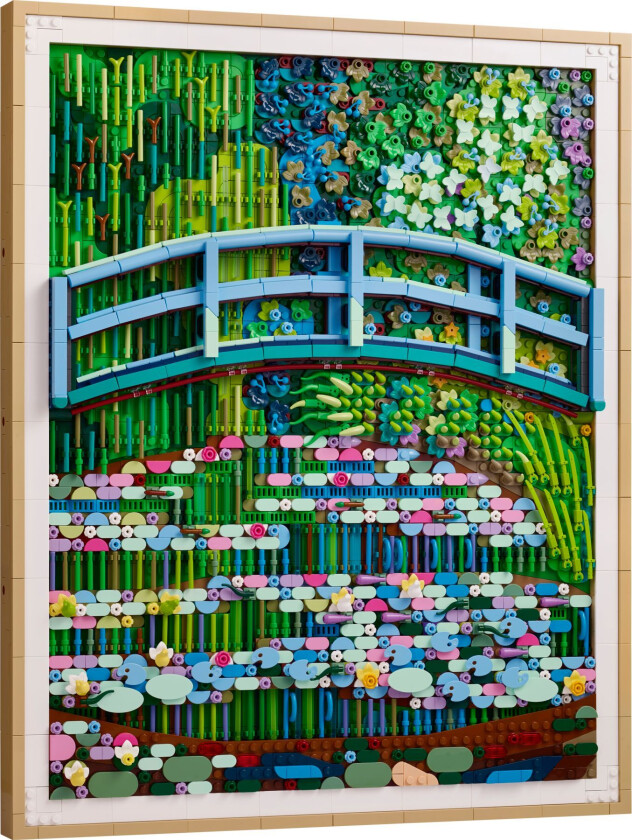 Claude Monet - Den japanske broen over vannliljedammen