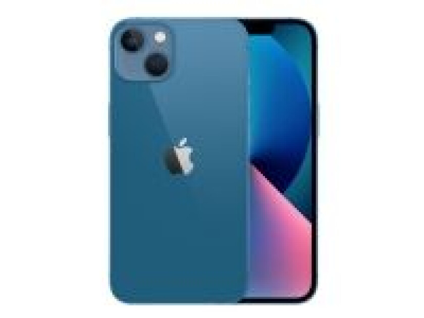 iPhone 13 - 5G smartphone - dobbelt-SIM / Internminne 128 GB - OLED-display - 6.1 - 2532 x 1170 piksler - 2x bakkameraer 12 MP, 12 MP - front camera 12 MP - blå