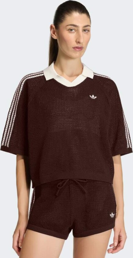 KNITTED CROCHET POLO