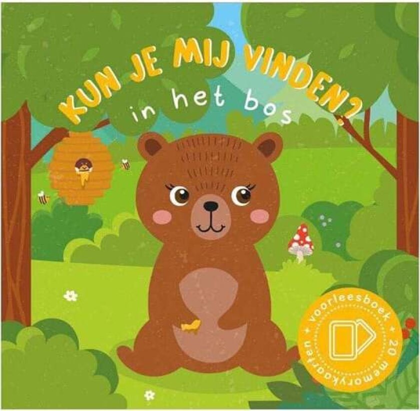 Can You Find Me? In the Woods Read-aloud Book and 20 Memo Cards
