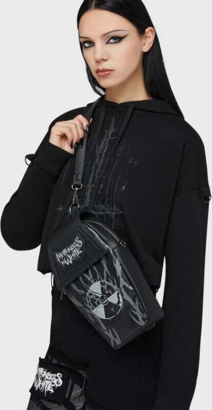 Goth Rumpetaske - Toxic Coffin - Damer - svart