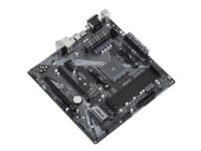 B450M Pro4 R2.0 Hovedkort - AMD B450 - AMD AM4 socket - DDR4 RAM - Micro-ATX
