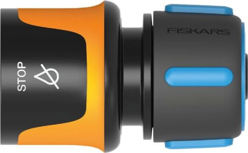 1027080 Hurtigkobling 1/2-5/8", Ø13-15 mm, innebygd vannstopp