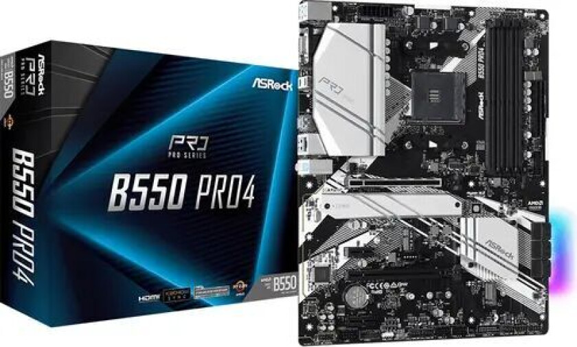 Asrock B550 Pro4 Atx Hovedkort