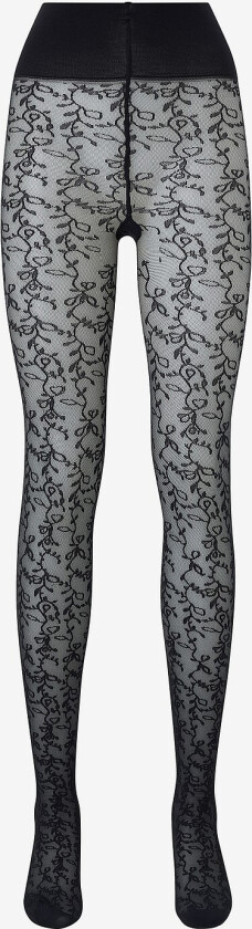 Tights Lo Lace Tights - Svart