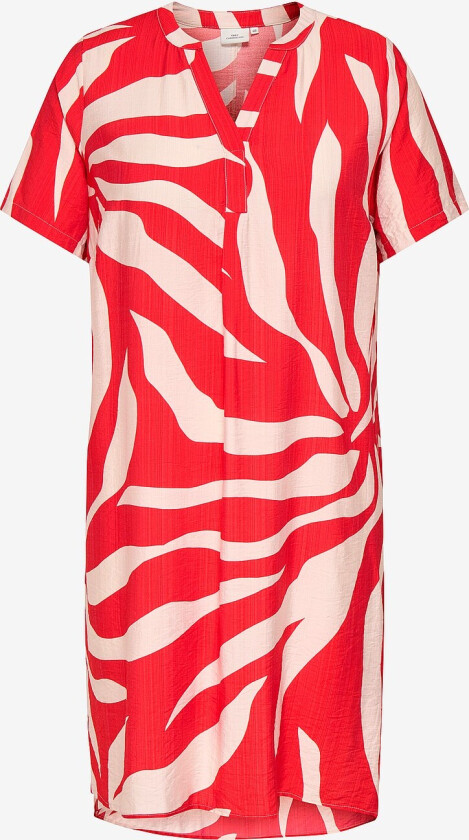 Kjole carSusi S/S V-neck Knee - Rød