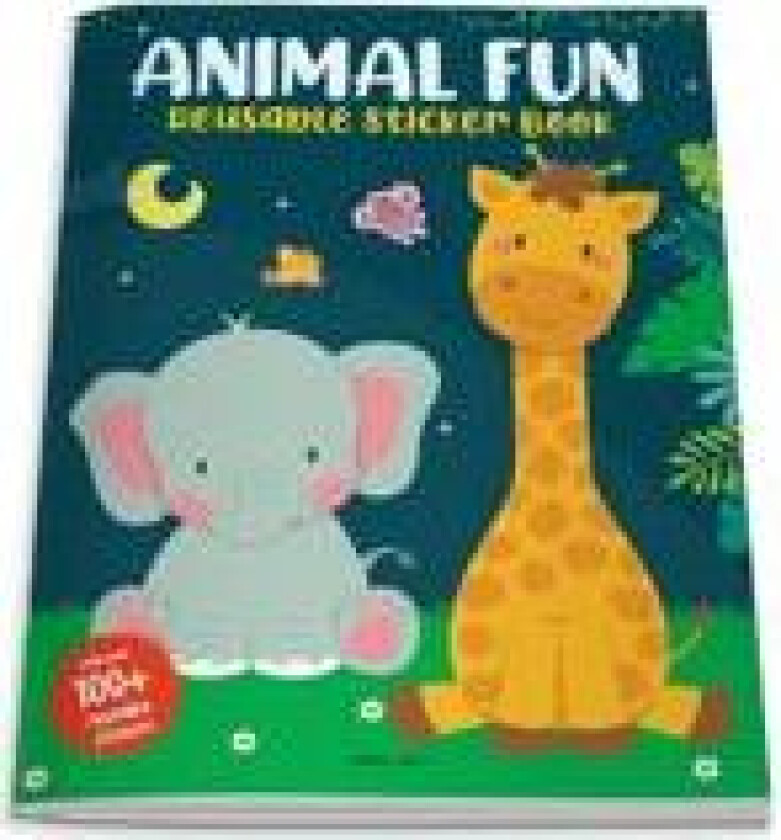 Animal Fun Reusable Sticker Book?for Children
