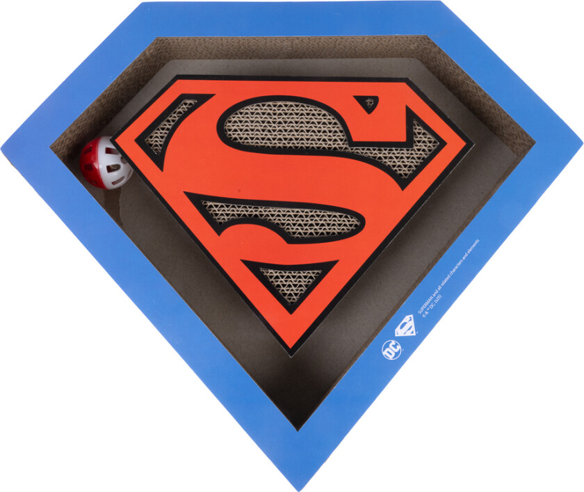 Bilde av DC Superman-klorebrett med ballbane - L 40 x B 33,2 x H 5 cm
