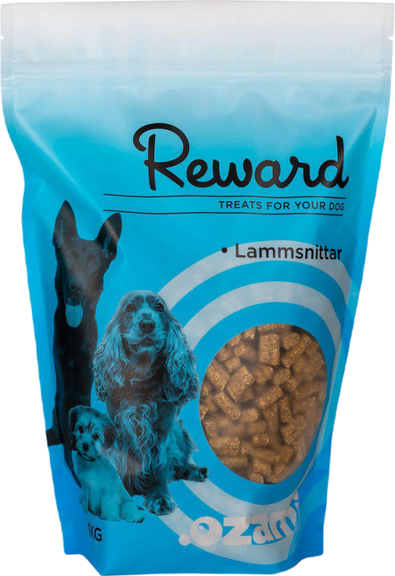 Premium lammekoteletter 1 kg - Hund - Hundegodbiter & tyggebein - Belønningsgodbiter for hund - Ozami