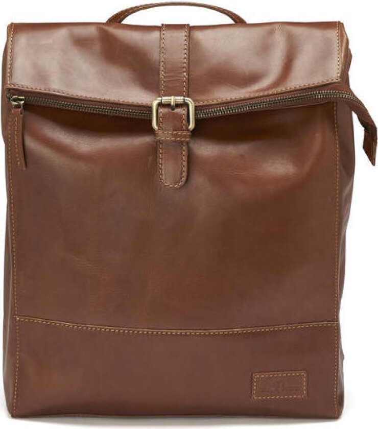 Leather Line Backpack