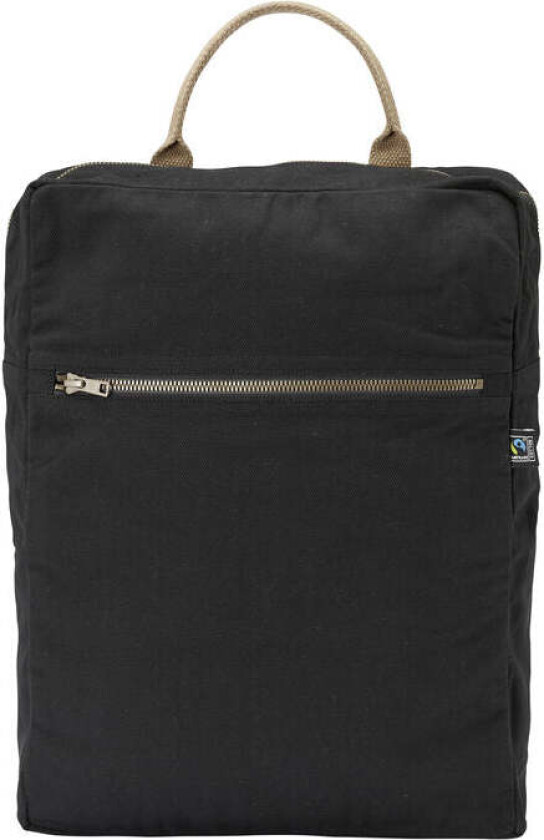 People & Planet Canvas Daypack (GOTS) - Black