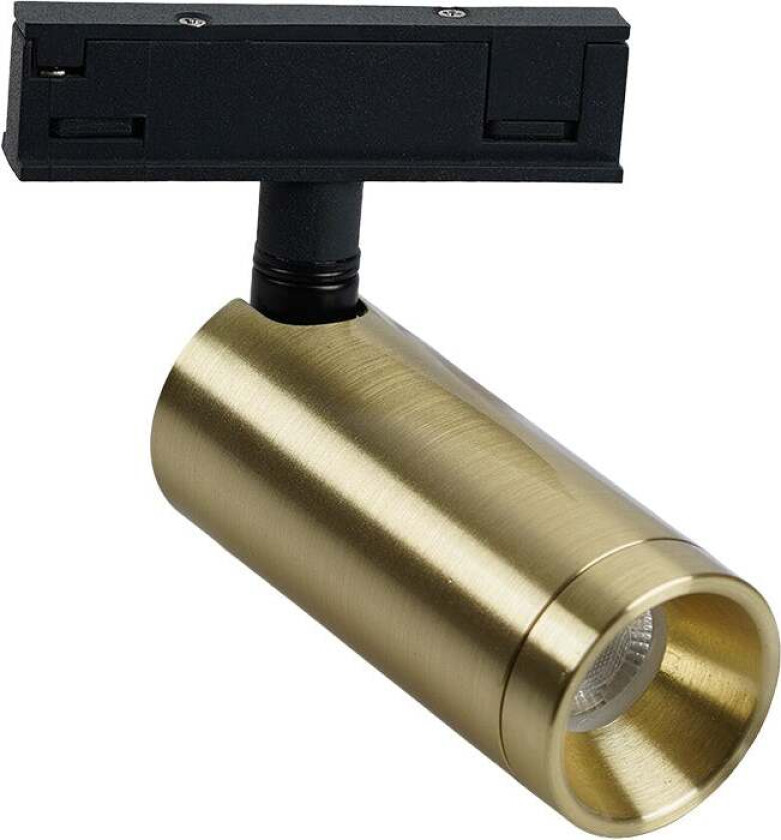 Designline Domino mini 4,9W 2700 Kelvin enkel spot - Dimbar - Messing