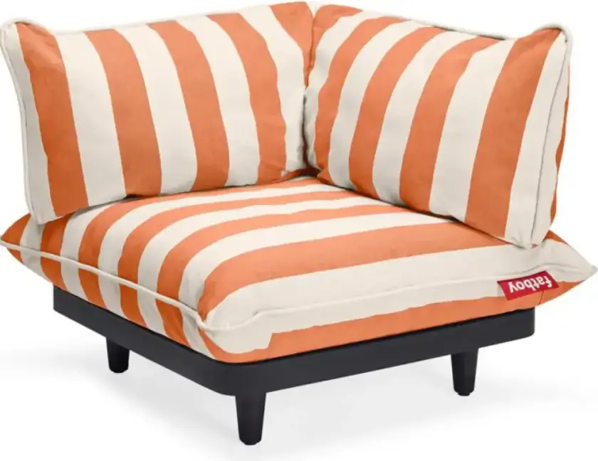 paletti hjørnedel right stripe orange creme