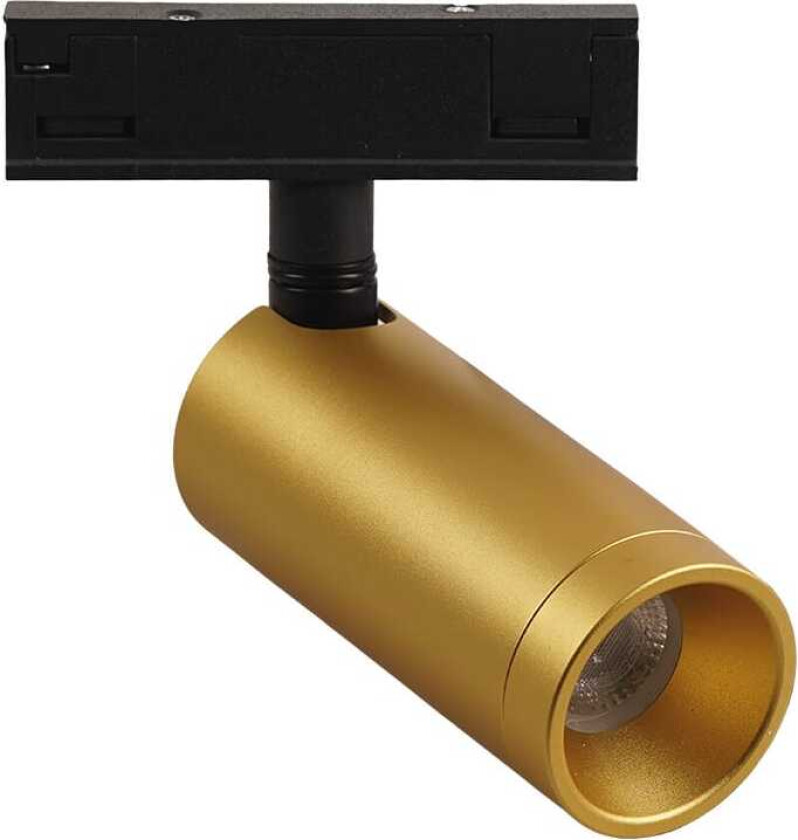 Designline Domino mini 4,9W 2700 Kelvin enkel spot - Dimbar - Gullfarget