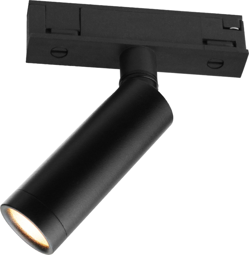 Designline slim micro 4,9W 2700 Kelvin enkel spot - Dimbar - Svart