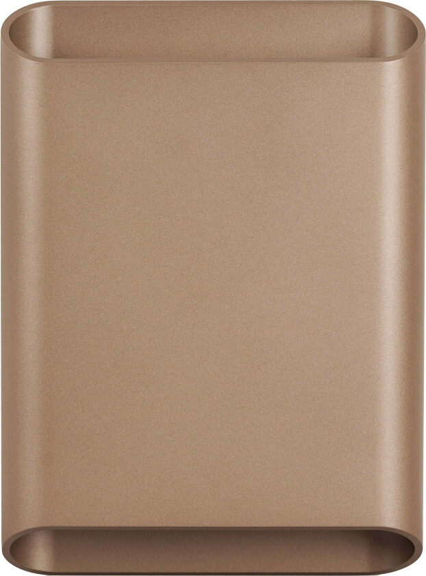 Shell vegglampe opp/ned lys 2700 Kelvin 14,6W IP65 - Dimbar - Latte