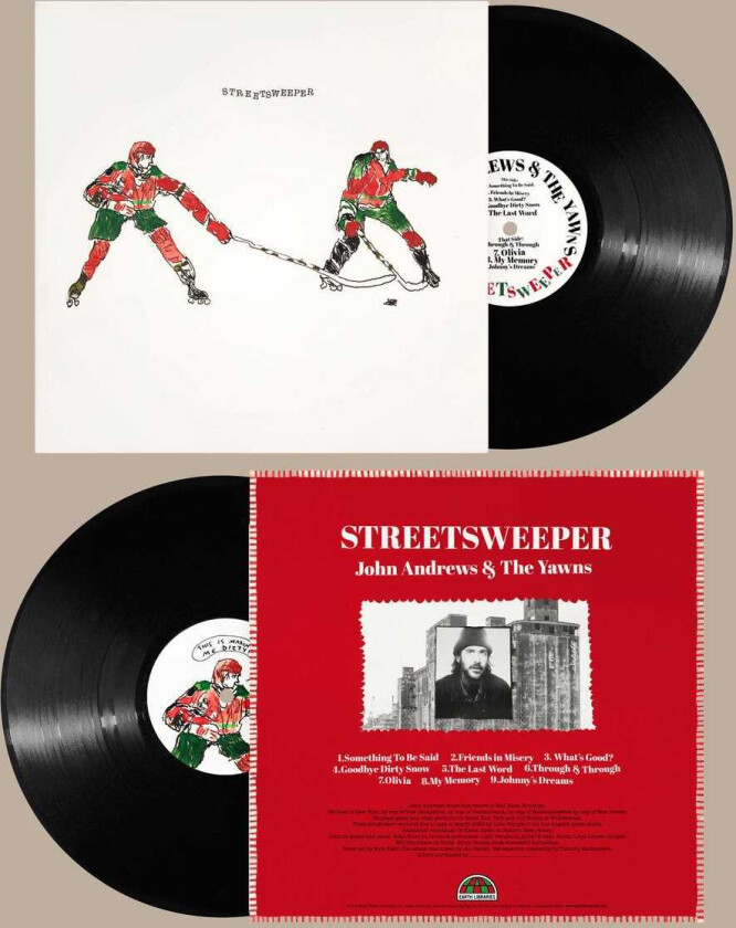 John Andrews & The Yawns Streetsweeper LP/Vinyl