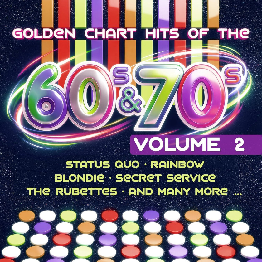Diverse Artister Golden Chart Hits of the 60s & 70s Vol. 2 LP/Vinyl
