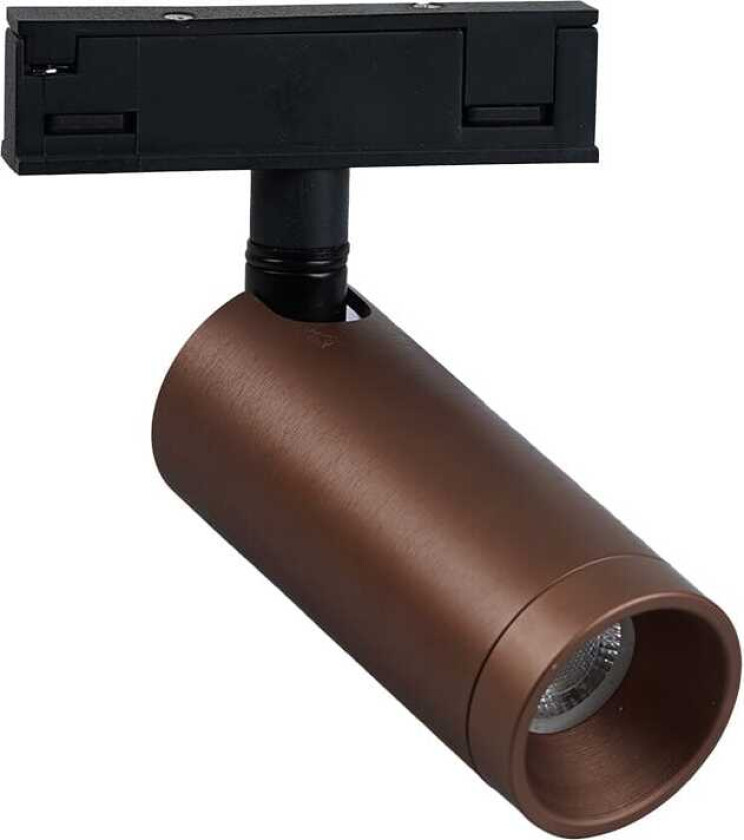 Designline Domino mini 4,9W 2700 Kelvin enkel spot - Dimbar - Kaffe