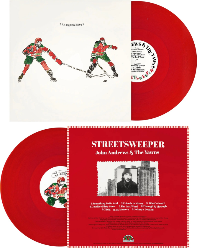 John Andrews & The Yawns Streetsweeper LP/Vinyl