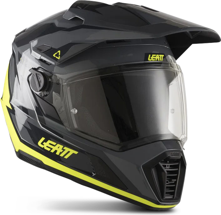 Adventurehjelmsett Leatt ADV 7.5 Med 2.5 Snøscooterbriller Gul FluoS