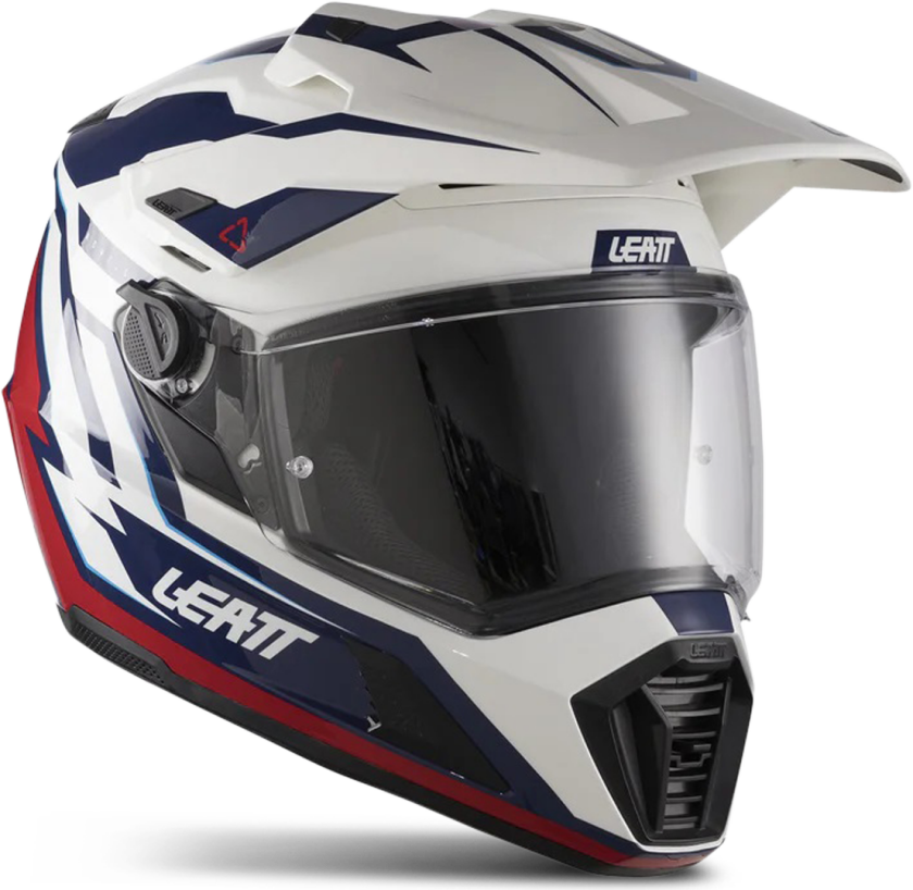Adventurehjelmsett Leatt ADV 7.5 Med 2.5 Snøscooterbriller Blå/RødS