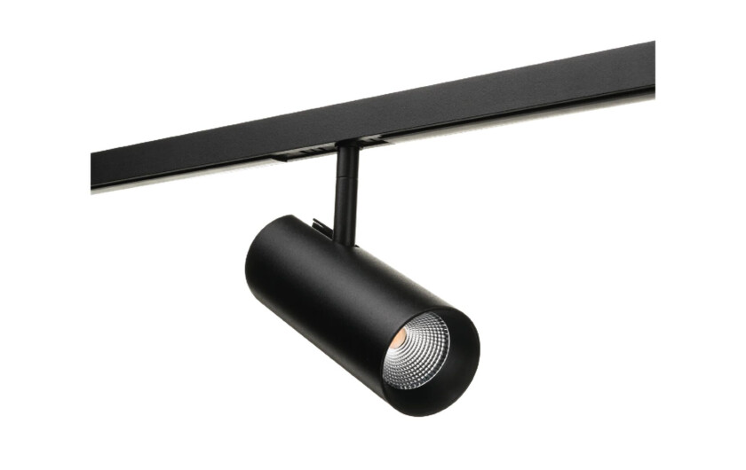 Zip Tube Mini for spotskinne 14W 2700K RA98 Dimbar - Svart