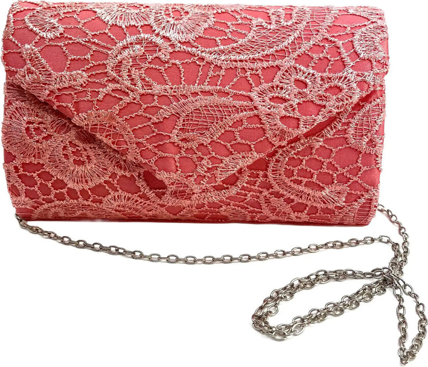 Laila Lace Clutch Pink - Pink - ONE SIZE