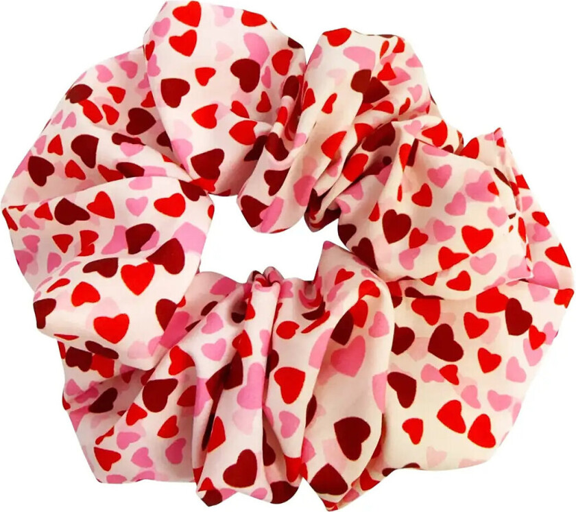 Lissi Scrunchie Hearts Multi - Pink - ONE SIZE