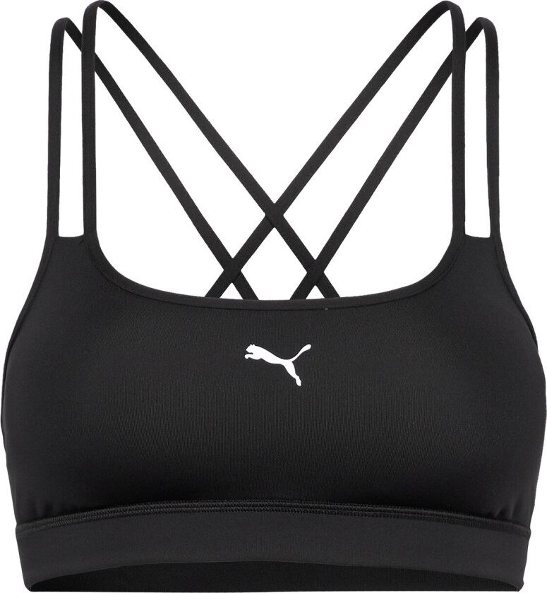 Move Strappy Bra - Low - Black - S