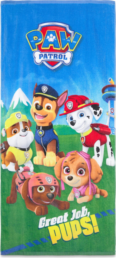 Towel Paw Patrol Pp 1093 - 70X140 Cm - Multi/patterned - 70X140CM