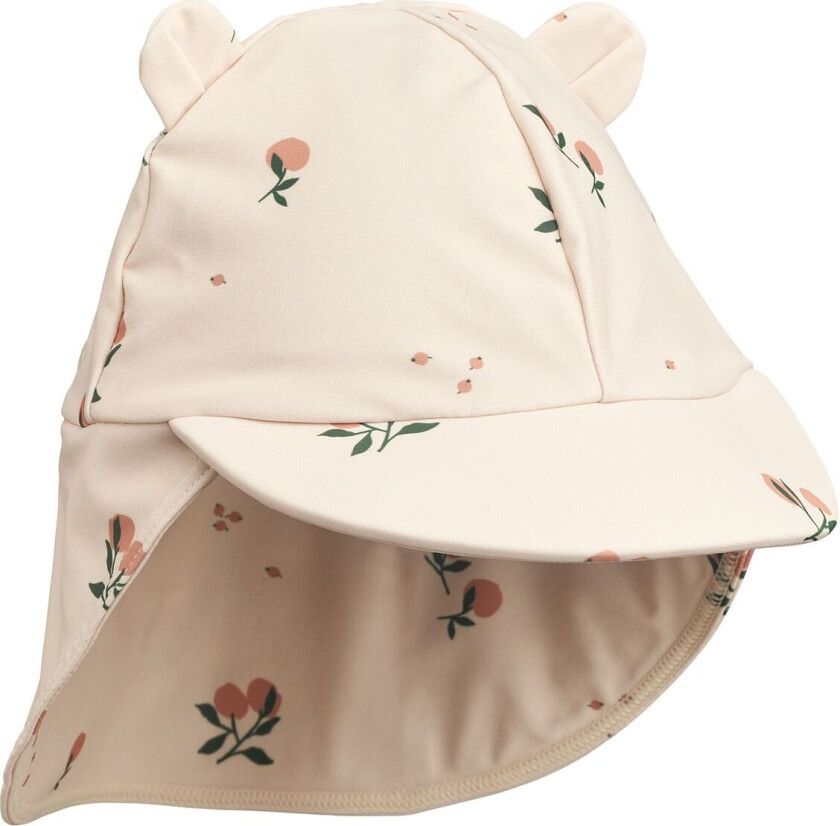 Senia Sun Hat With Ears - White - 0-3M