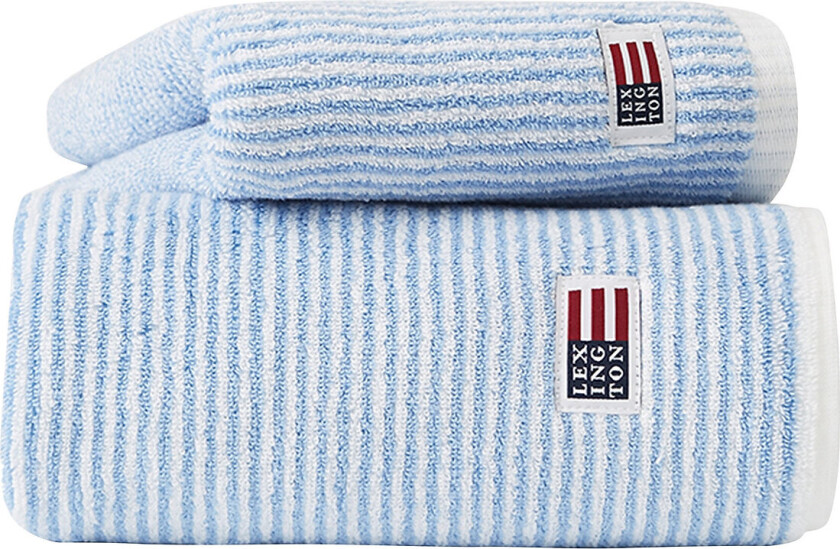 Original Towel White/Blue Striped - Blue - 50X100