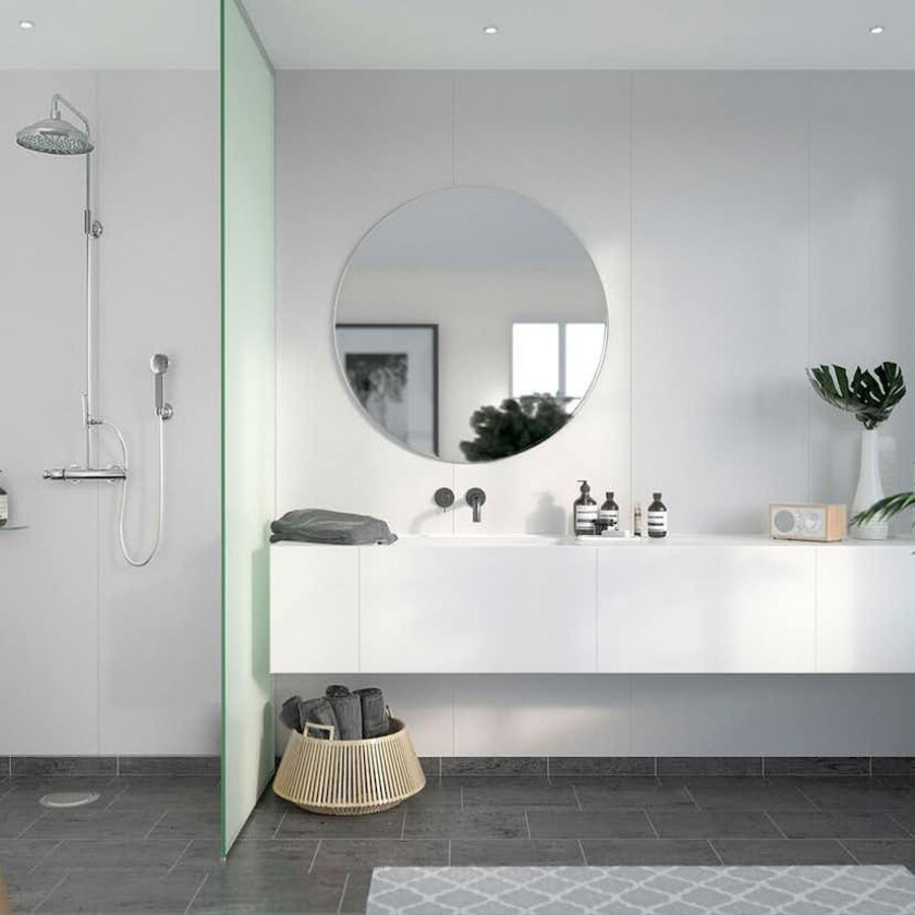 Baderomsp 2094m10 white 60x240cm 10x620x2400