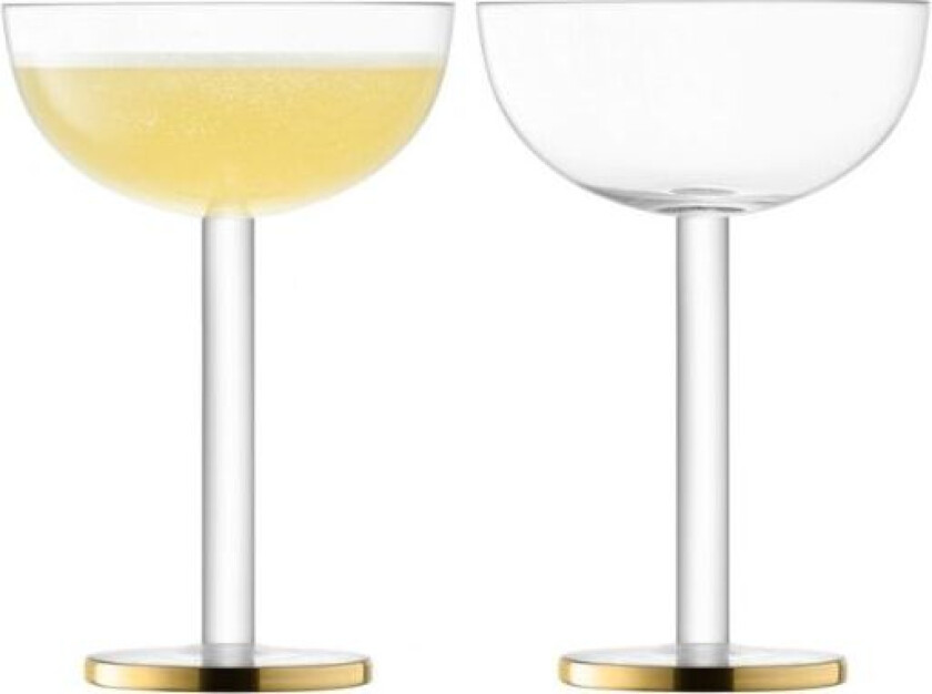 Champagneglass Coupe Luca Sett 2 Lsa 200ml