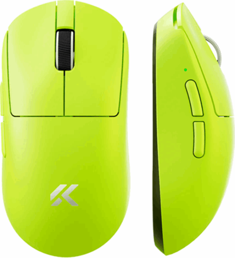 A7 V2 Ultra Lightweight Wireless - Gaming mus - Optisk - 7 - Grønn