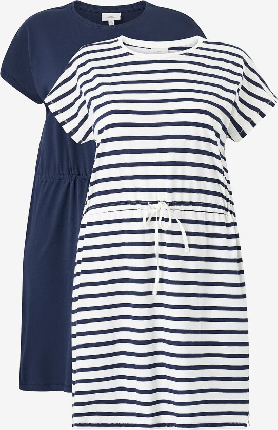 T-shirtkjole carHappy 2-pakning - Blå