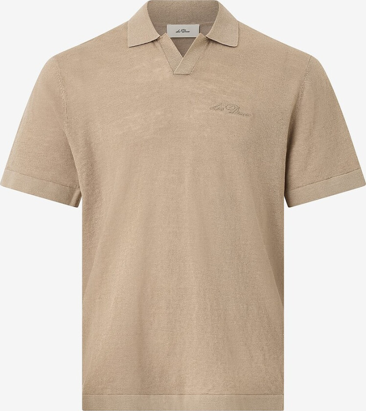 Pologenser Emmanuel Knit Polo - Natur
