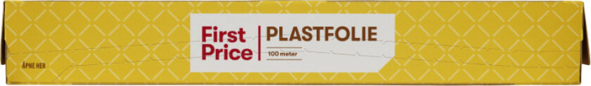Plastfolie selvklebende plastfilm beskytter maten og bevarer matens smak. Ny og forbedret rivekant. Integrert i rullholder med avrivningskant. 29 cm x 100 m.
