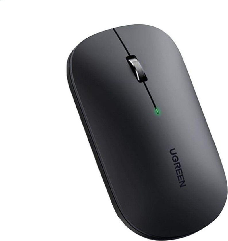 90531 Tr??dl??s Mus - 4000 DPI, 2.4GHz, WiFi, Bluetooth - Svart