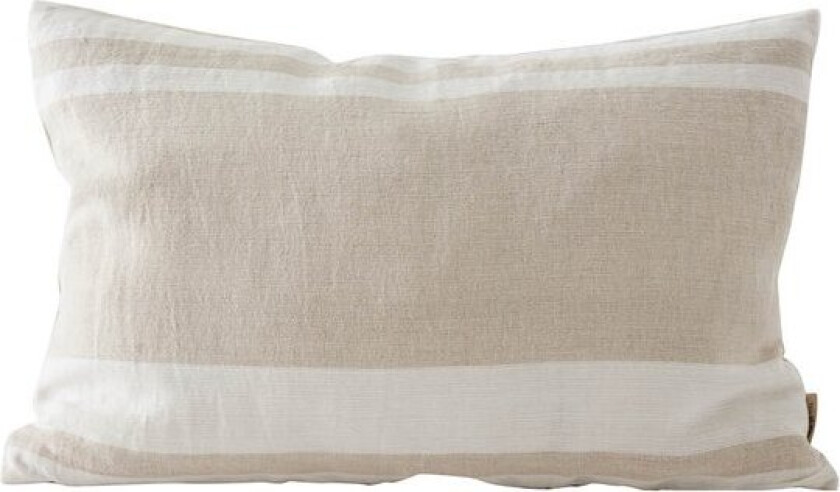 Jules putetrekk i lin 40x60 cm beige striper
