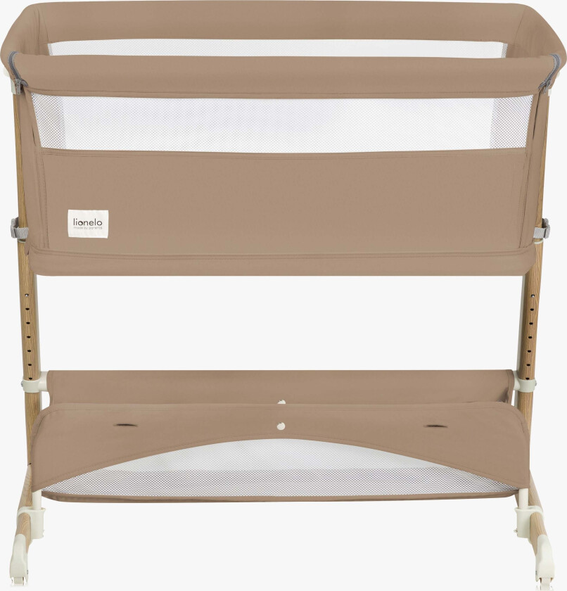 Thomi Plus 5-i-1 Bedside Crib, Beige Carmel - Bedside Crib
