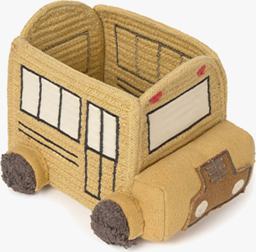 Lorena Canals Kurv, Mini School Bus - Kurver - Bomull,Polyester