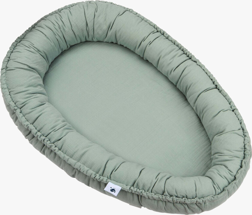 NIDO Muslin Babynest, Green - Babynest - Bomull,Polyester