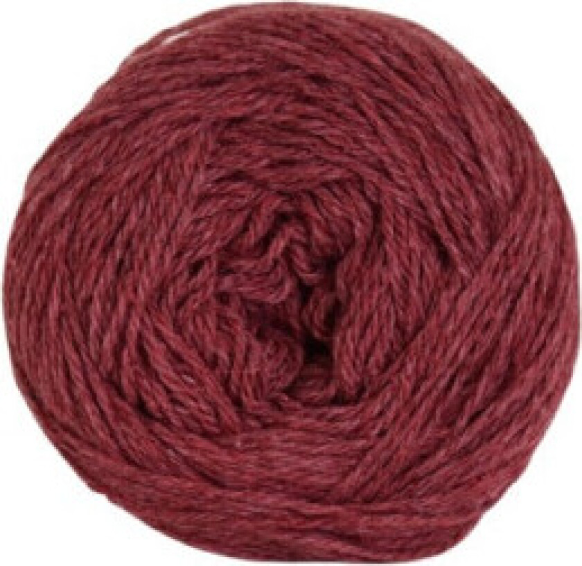 Økologisk Trio Garn 5016 Vinrødt